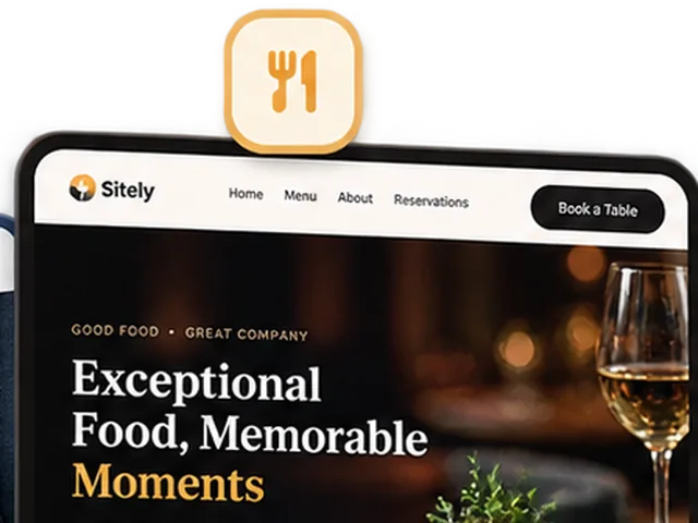 The Restaurant template