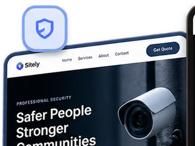 The Security Company template